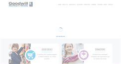 Desktop Screenshot of goodwillni.org